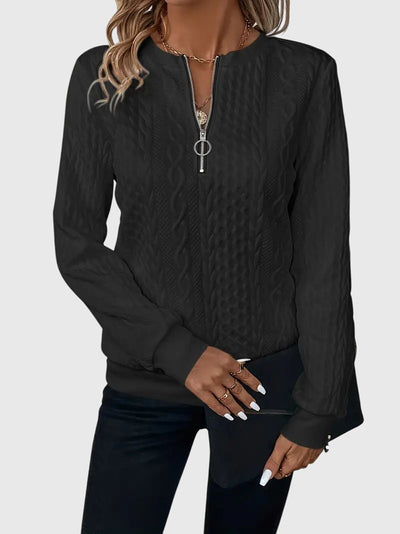 Nora™ | Svetřík s Zipem