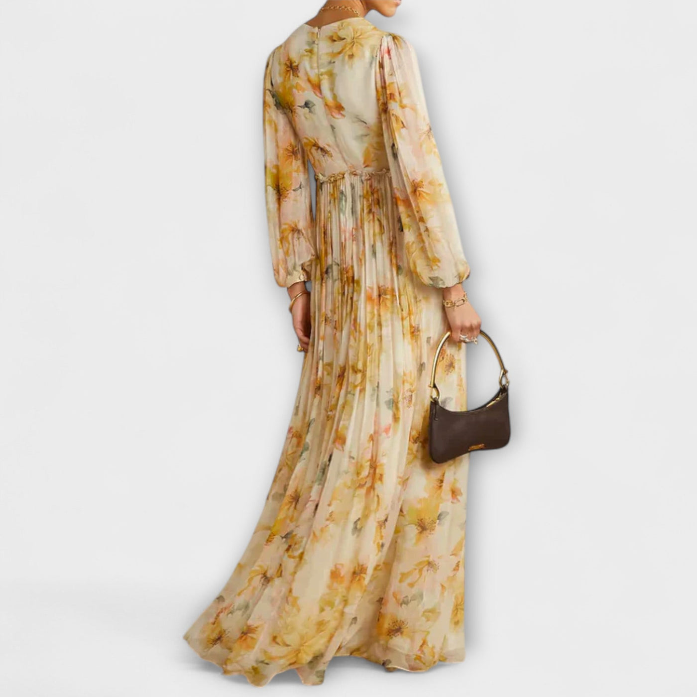 Tamarka | Květinové zavinovací maxi šaty