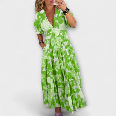 Zora | Květinové maxi šaty