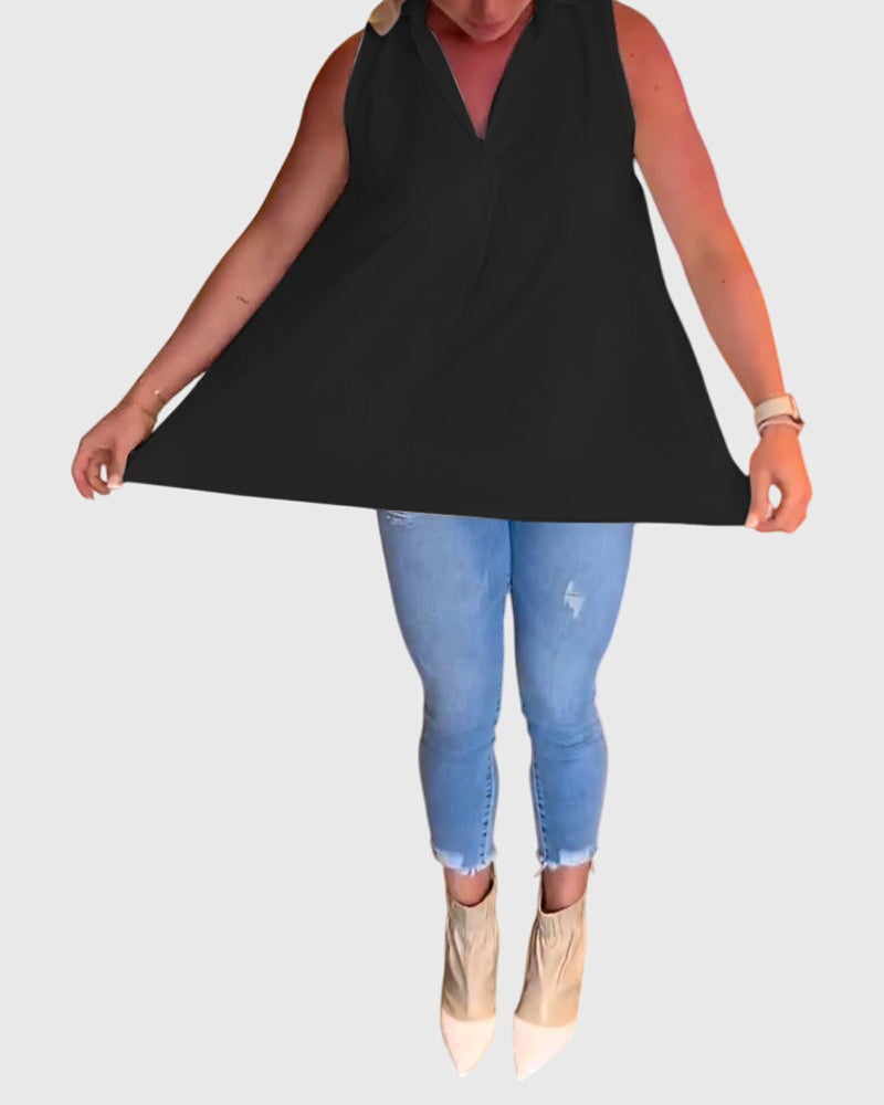 Lina™ | Halenka bez rukávů