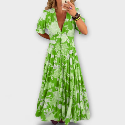 Zora | Květinové maxi šaty