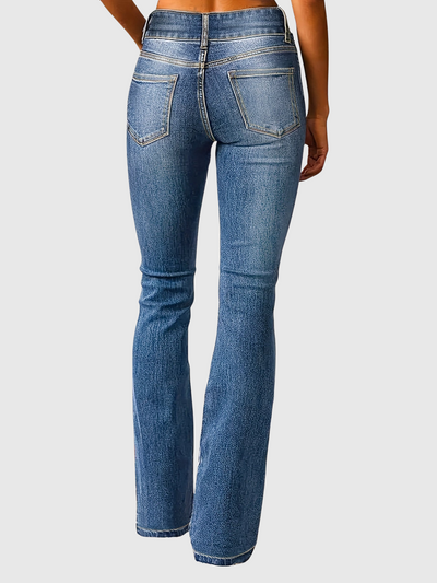 Ivana | Vysoké flared džíny