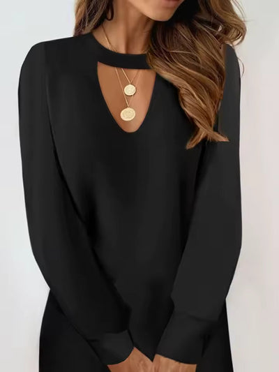 Ema | Šaty s výstřihem do V a rukávy