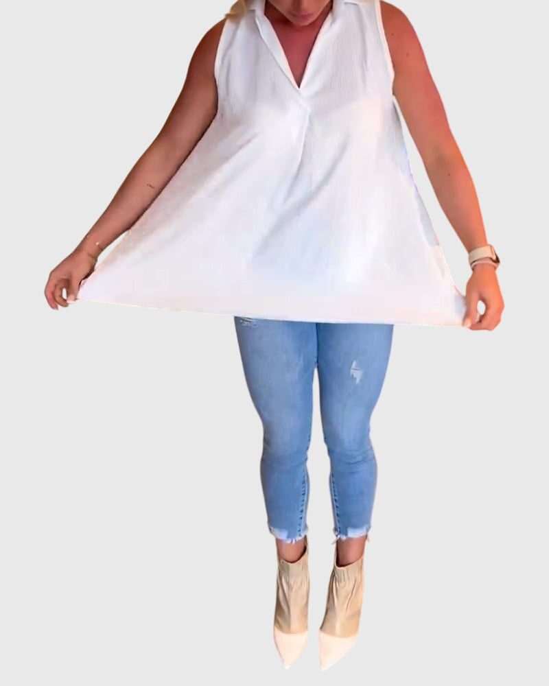 Lina™ | Halenka bez rukávů