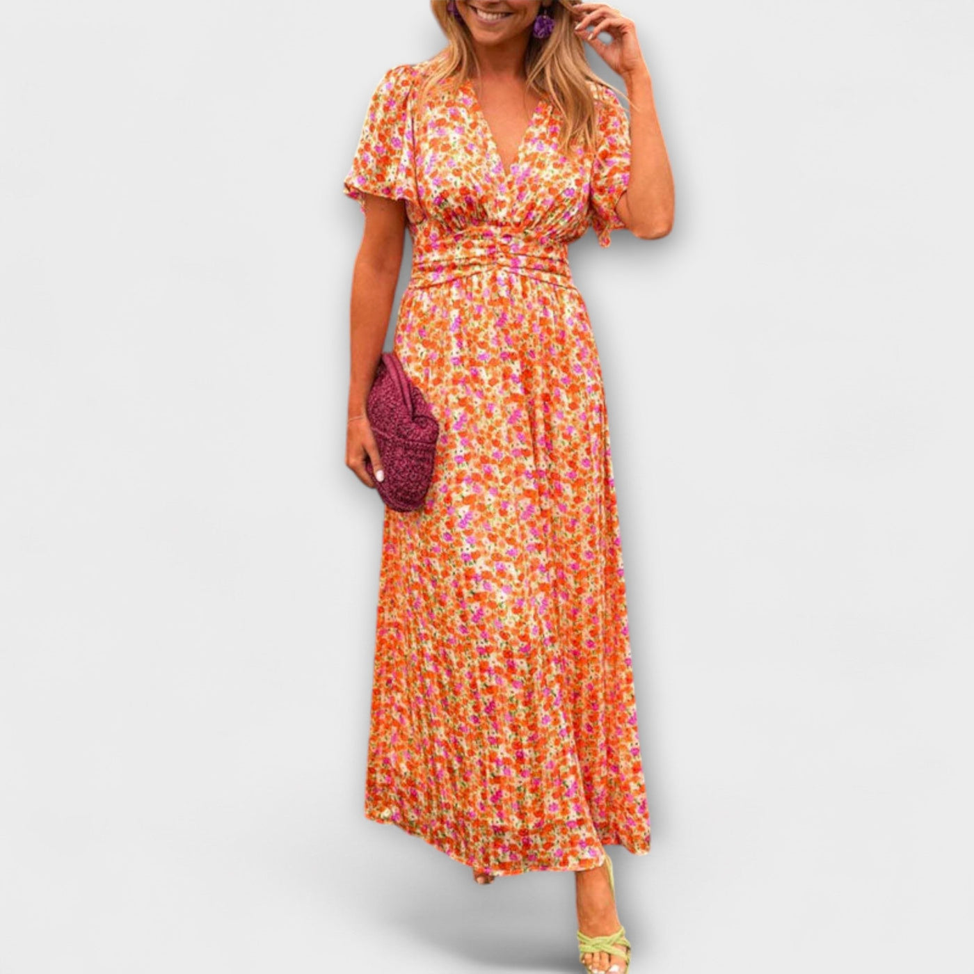 Emily | Klasické květinové šaty