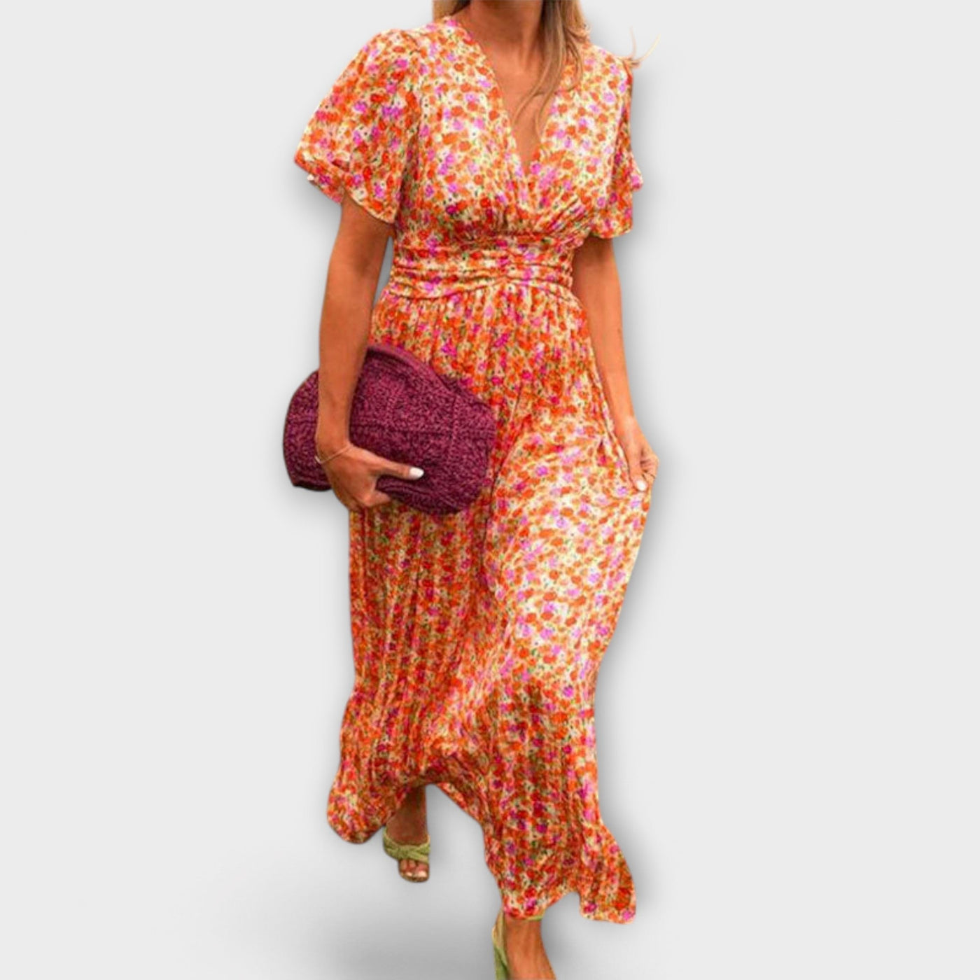 Emily | Klasické květinové šaty