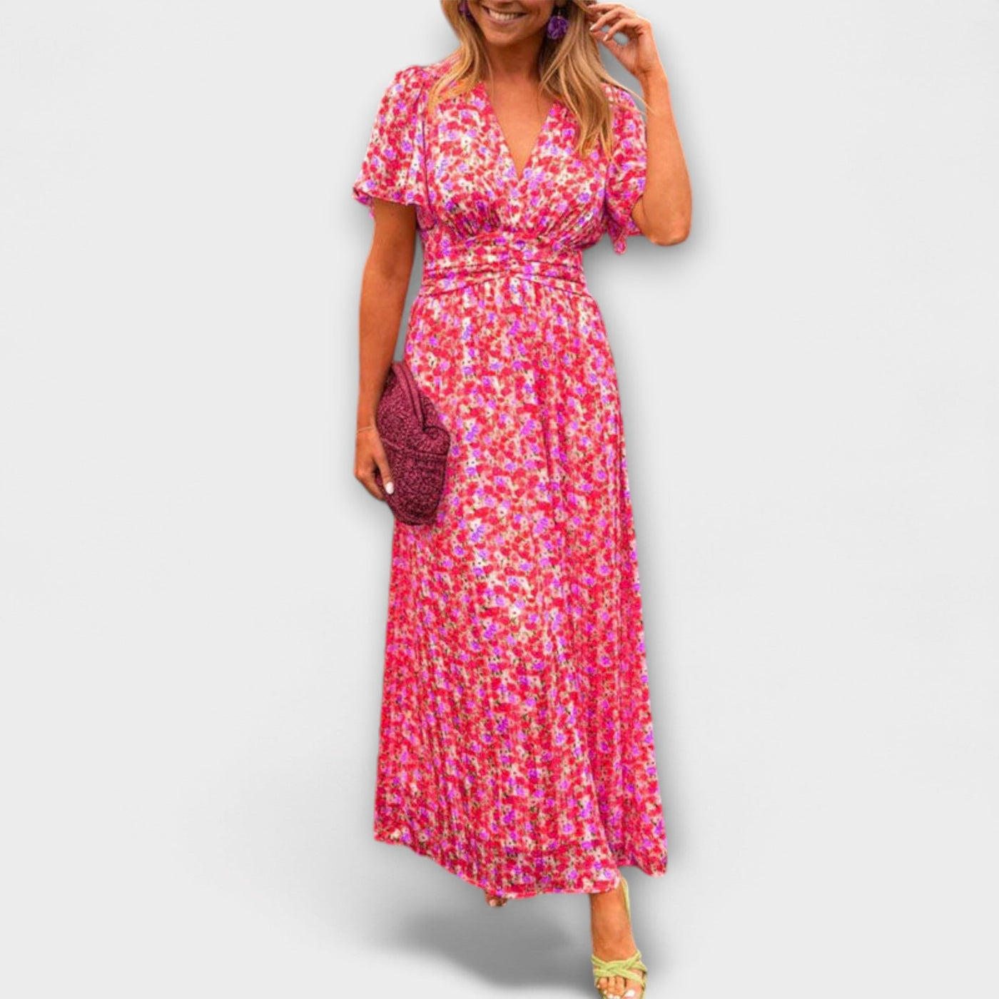 Emily | Klasické květinové šaty